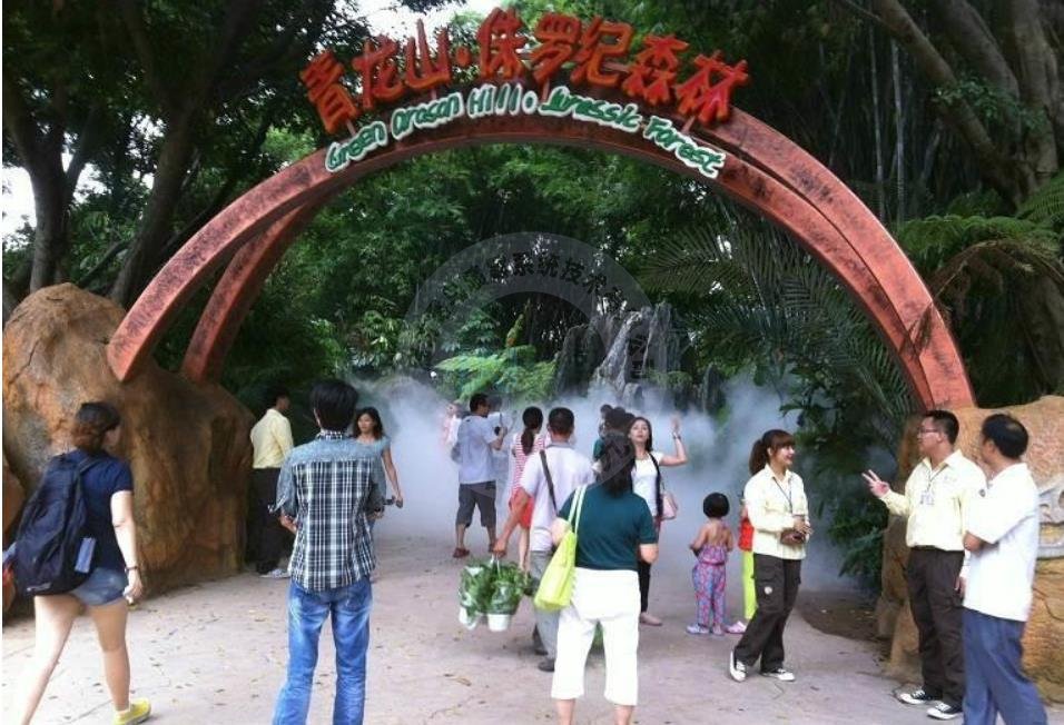 商业街景观喷（pēn）雾